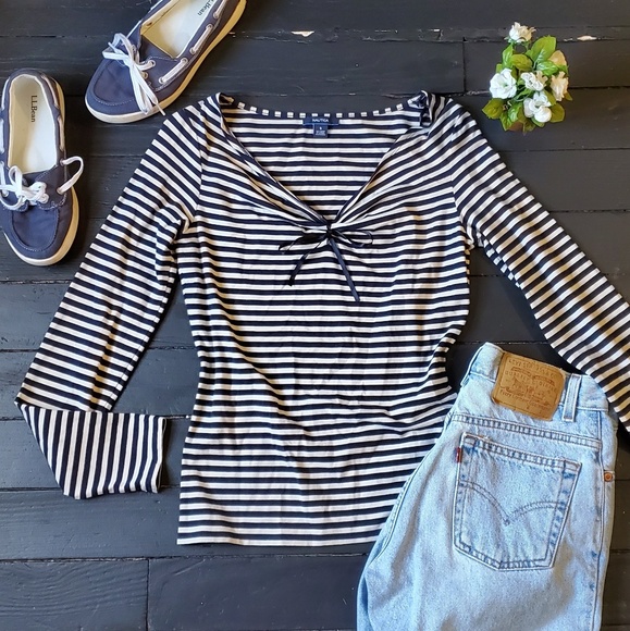 Nautica Tops - 🌸 Nautica Striped Shirt
